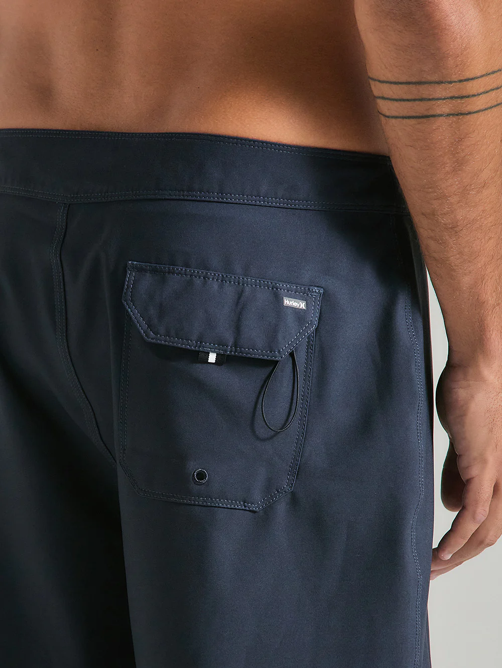 Boardshorts Phantom 18 Polegadas Azul Marinho Hurley Eco One&Only Solid - Image 4