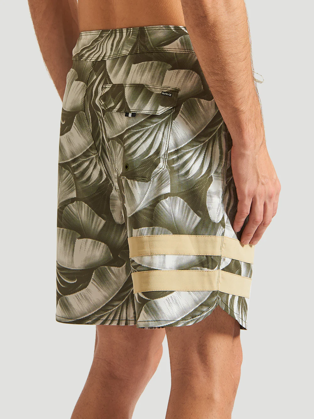 Boardshort PHANTOM Hurley Eco Block Party 18”  Verde - Image 6