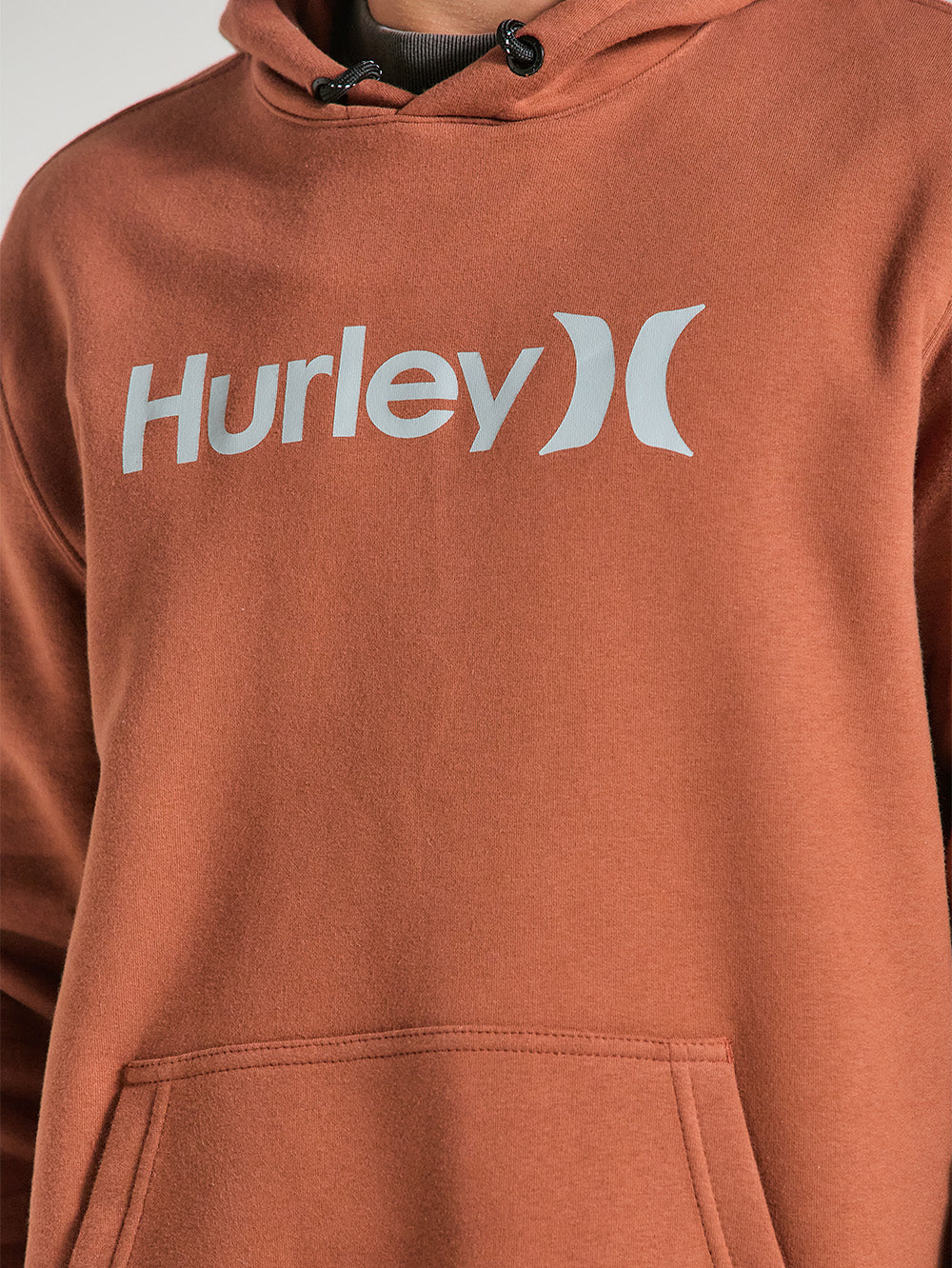 Blusa de Frio Moletom Canguru Marrom Hurley One&Only - Image 6